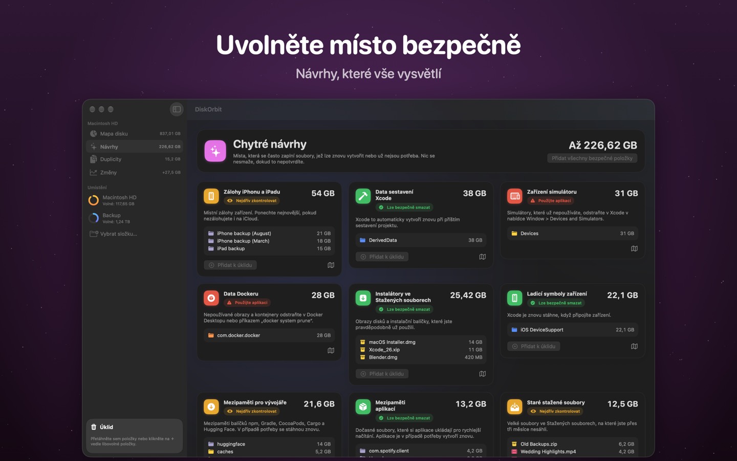 DiskOrbit, obrazovka 3