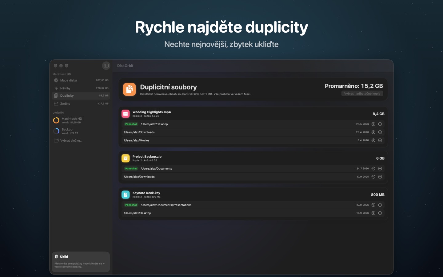 DiskOrbit, obrazovka 4