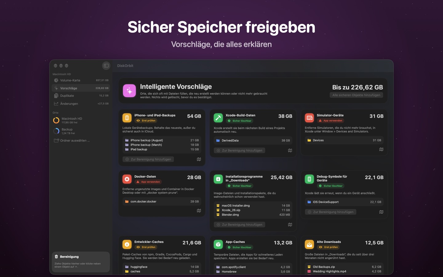DiskOrbit, Bildschirm 3