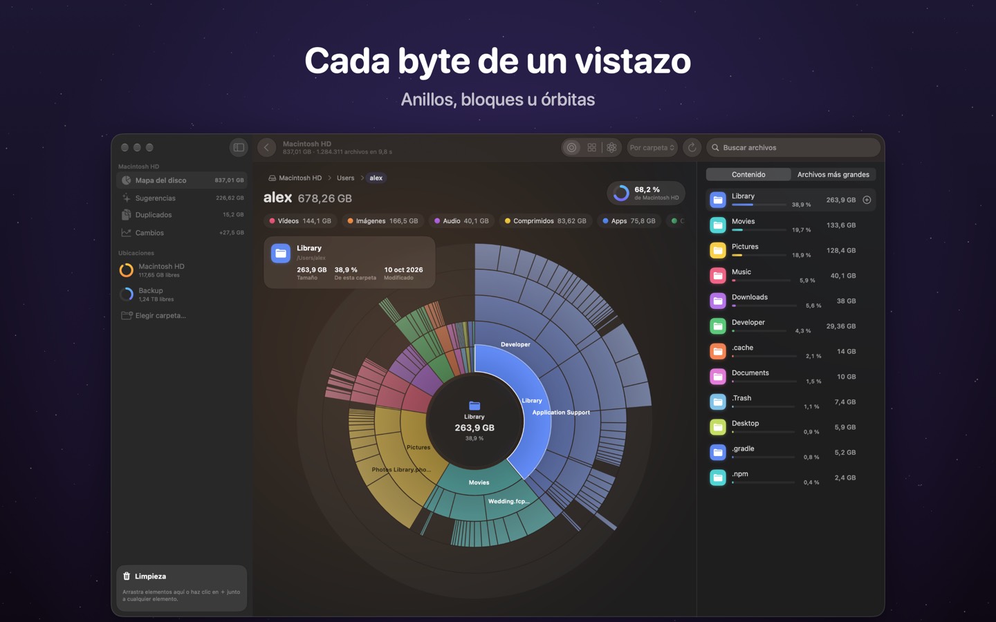 DiskOrbit, pantalla 2