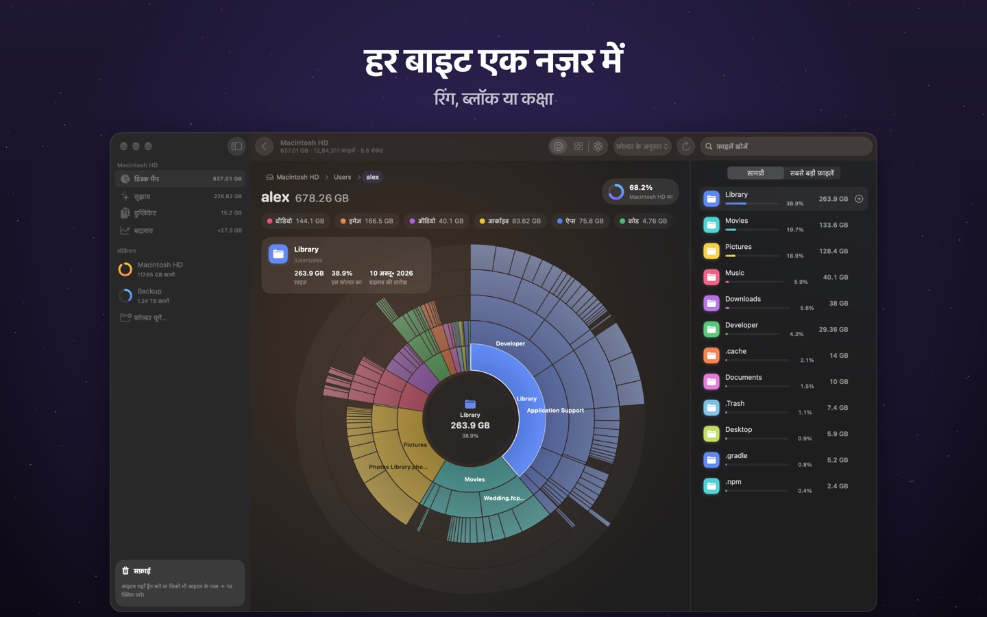 DiskOrbit, स्क्रीन 2