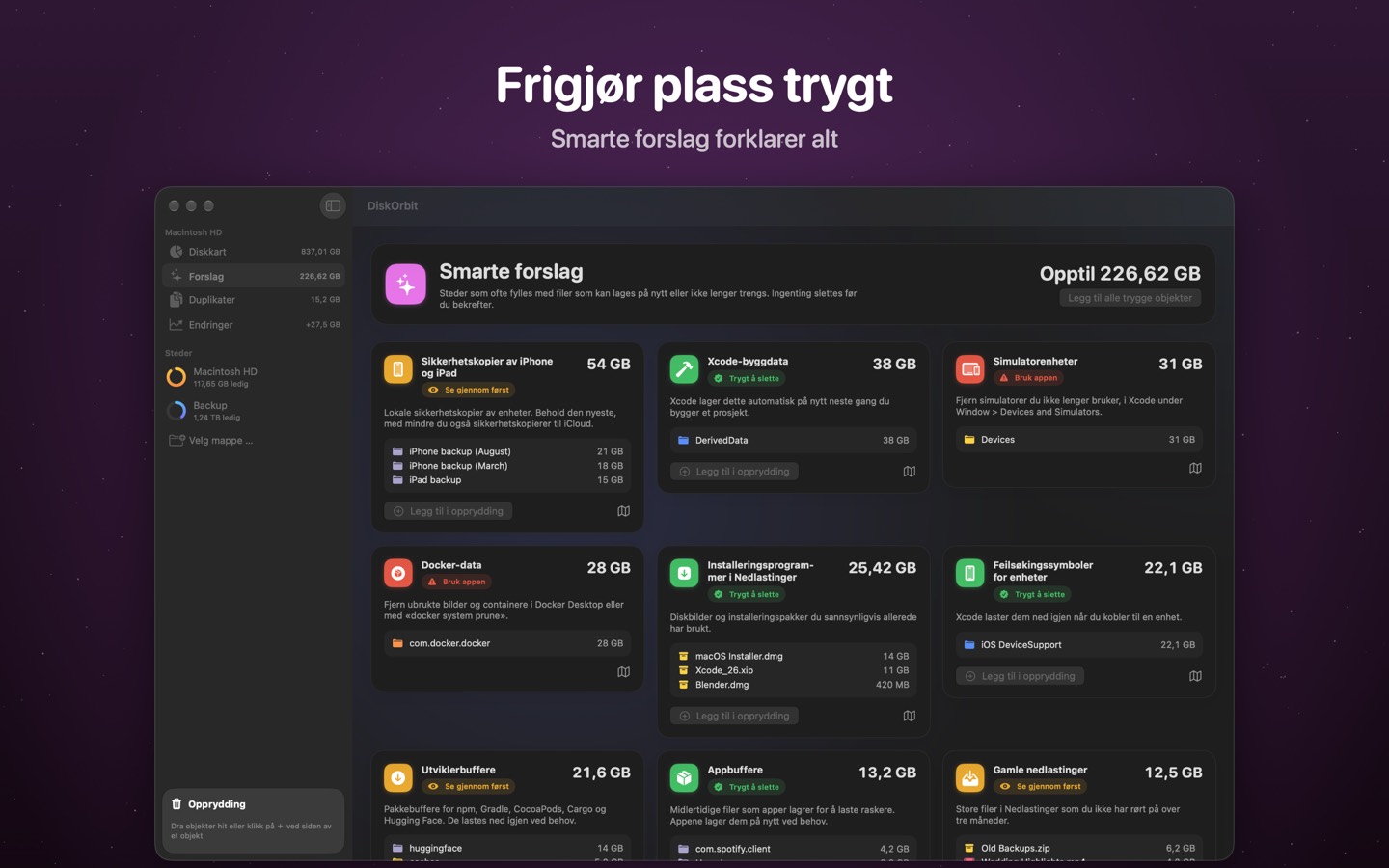 DiskOrbit, skjerm 3