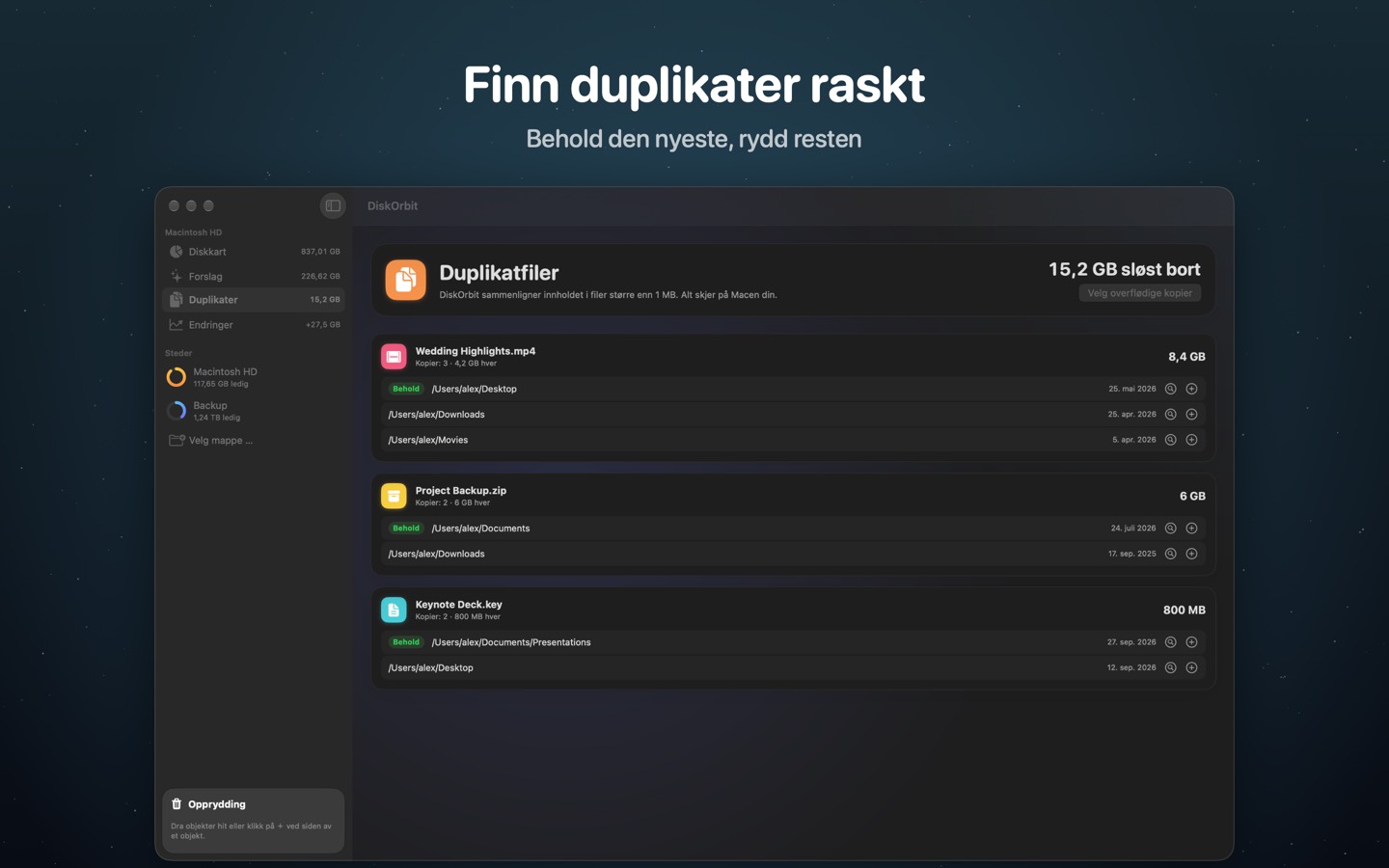 DiskOrbit, skjerm 4