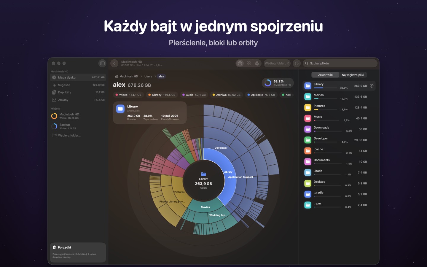DiskOrbit, ekran 2