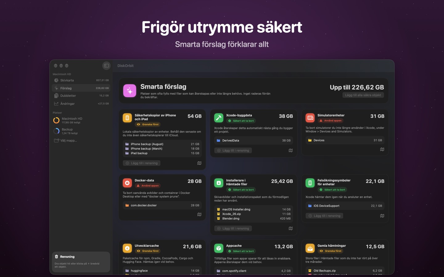 DiskOrbit, skärm 3