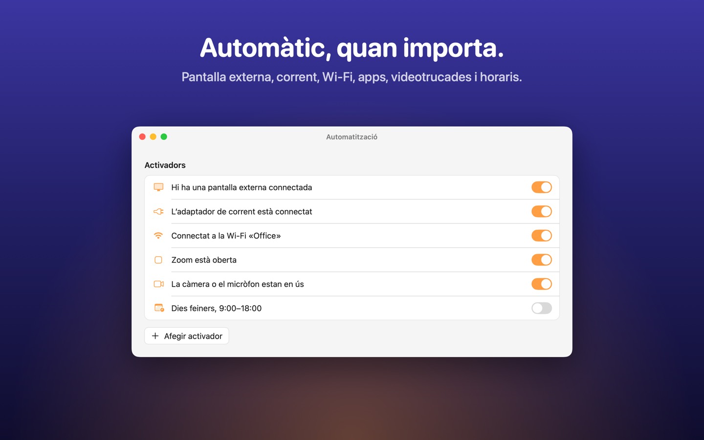 Wakeful, pantalla 3