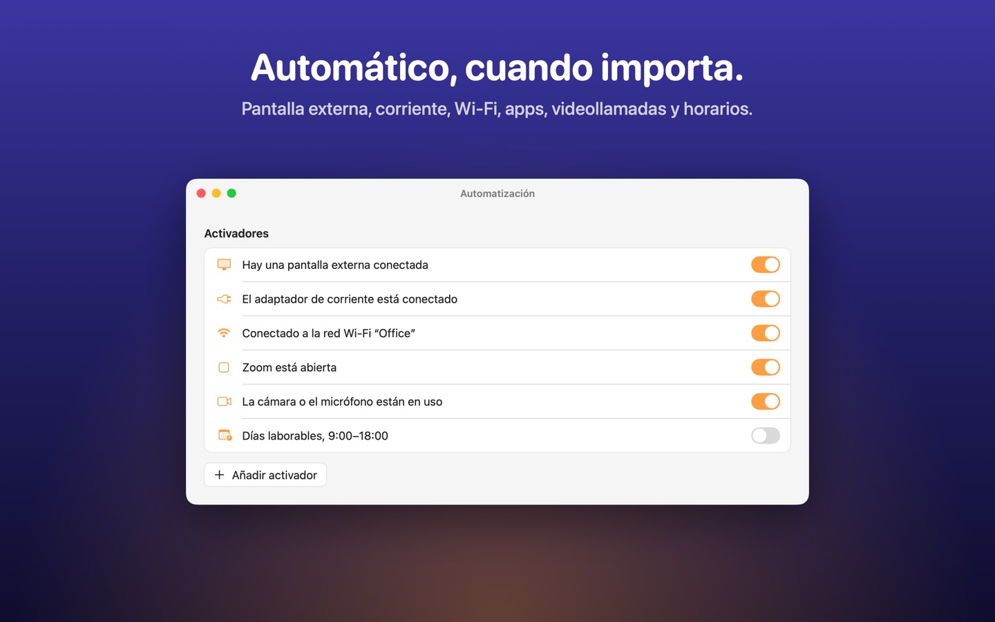 Wakeful, pantalla 3