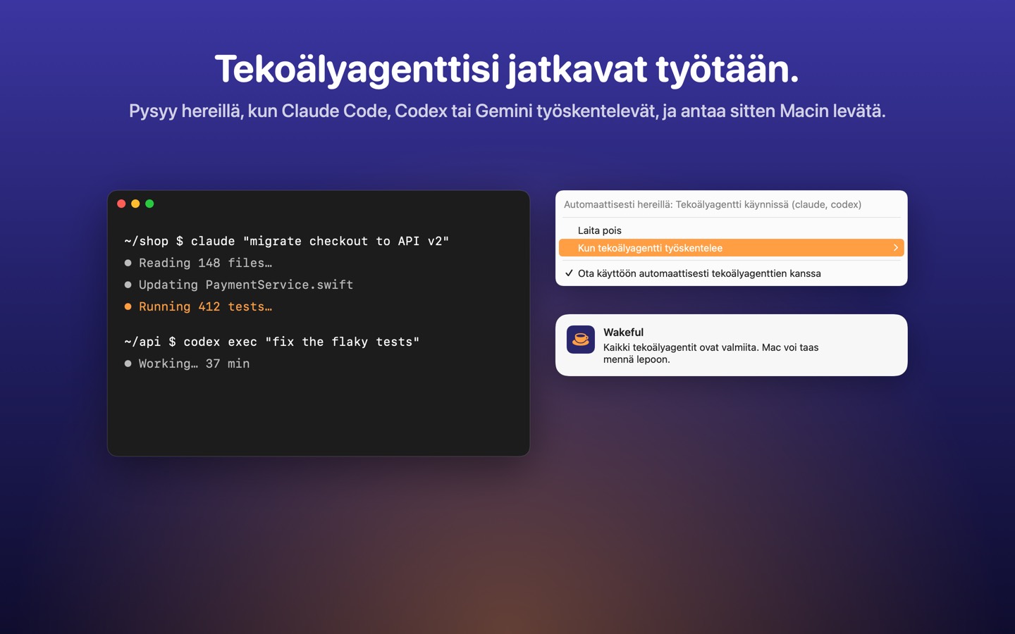 Wakeful, näkymä 2