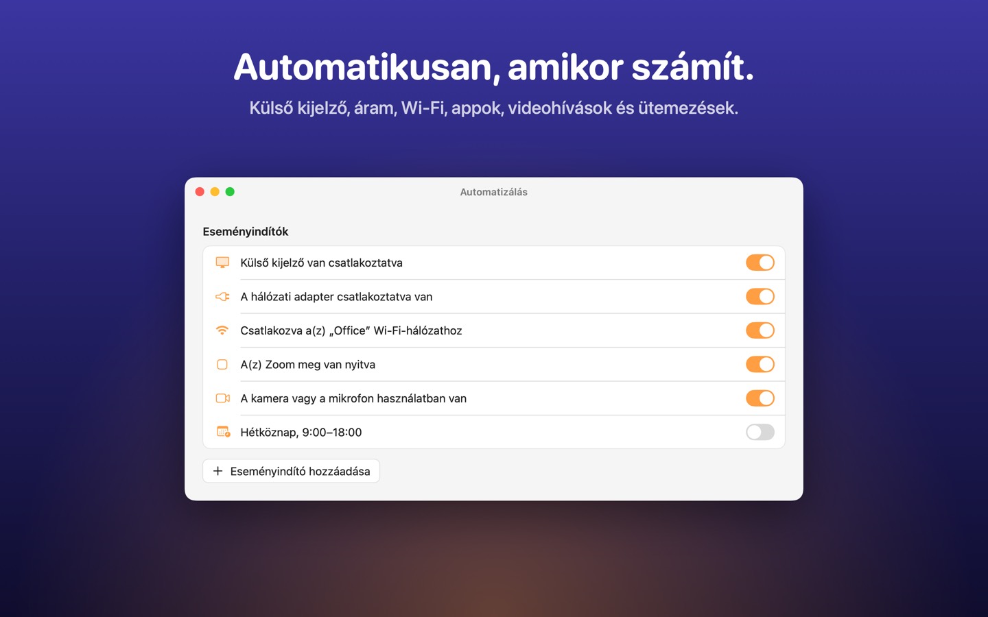 Wakeful, 3. képernyő