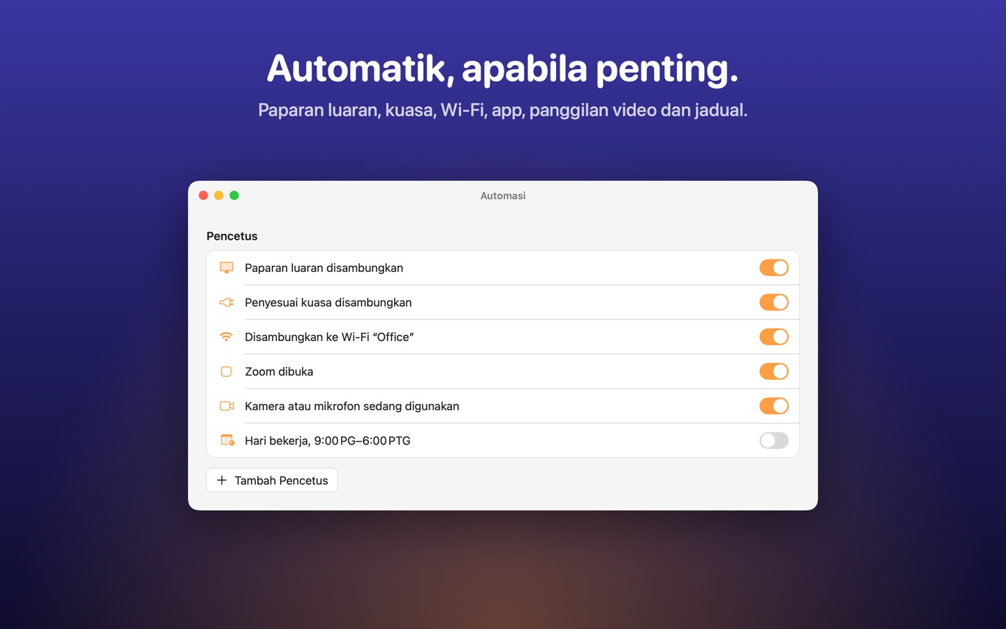 Wakeful, skrin 3